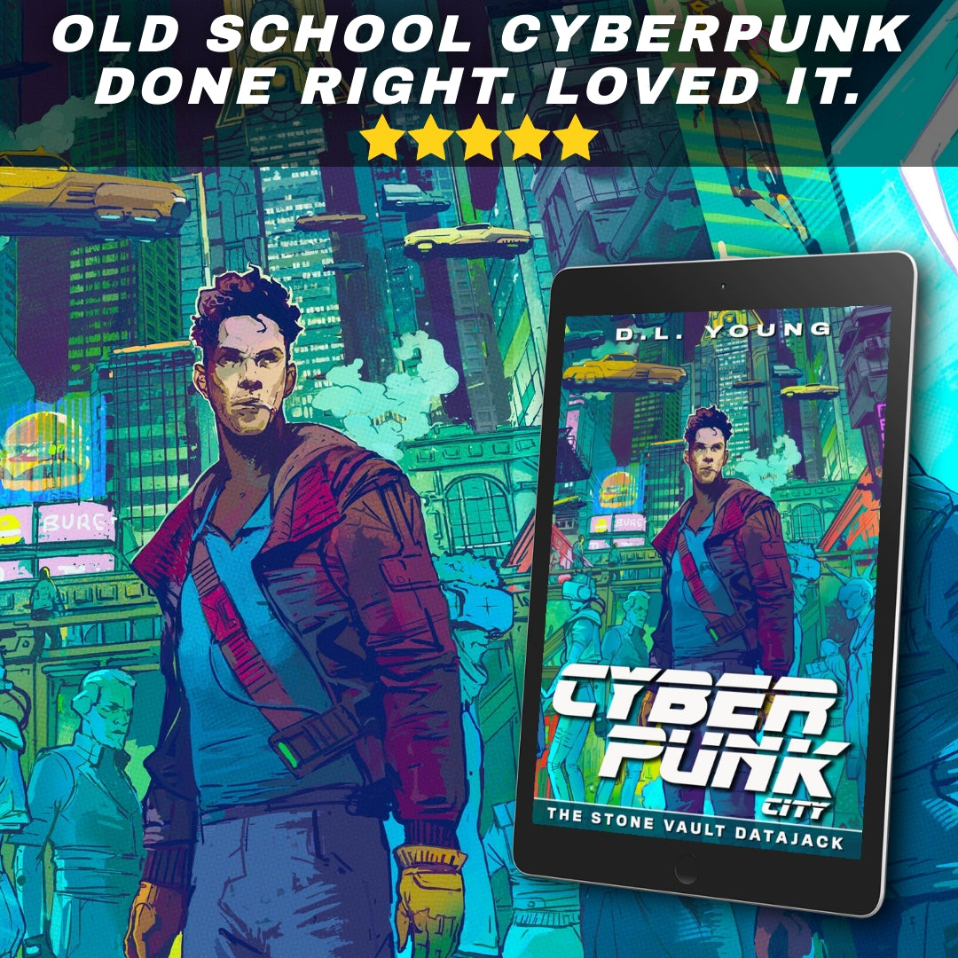 The Stone Vault Datajack: A Cyberpunk City Prequel (ebook)